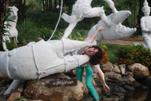 Kim-Philley-eaten-by-giant-concrete-crab
